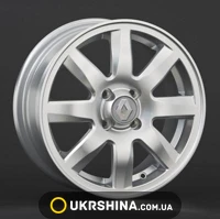 Литые диски Replay Renault (RN34) W6 R15 PCD4x100 ET50 DIA60.1 silver