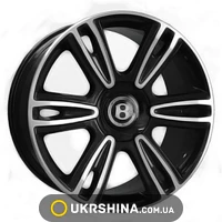 Литые диски Replica Bentley (BN877) W9.5 R21 PCD5x112 ET41 DIA57.1 BKF