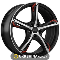 Литые диски Ronal R62 W8 R19 PCD5x114.3 ET50 DIA82.1 JBM/FC red