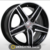 Литые диски Storm SM-610 W5.5 R13 PCD4x98 ET25 DIA58.6 silver