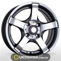 Литые диски Storm SM-972 W5.5 R13 PCD4x98 ET25 DIA58.6 silver