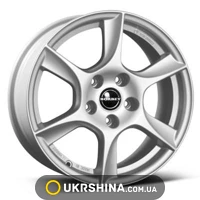 Литые диски Borbet TL W6 R15 PCD5x100 ET38 серебро