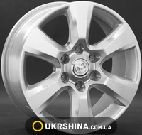 Литые диски Replica Toyota (TY68) W7.5 R18 PCD6x139.7 ET25 DIA106.1 silver