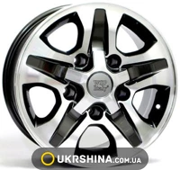 Литые диски WSP Italy Toyota (W1751) Cesare W8 R16 PCD5x150 ET0 DIA110.1 anthracite polished