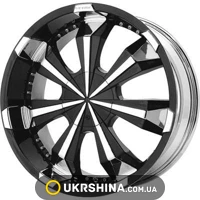 Литые диски Verde V57 Black Ice W8 R17 PCD5x120 ET15 DIA74.1 black