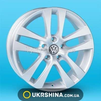 Литые диски Replica Volkswagen (JT1265) W7 R17 PCD5x112 ET40 DIA57.1 silver