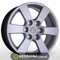 Литые диски Storm WR-636 W7.5 R18 PCD6x139.7 ET46 DIA67.1 silver