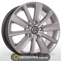 Литые диски Storm WR-9015 (VW) W6.5 R15 PCD5x112 ET45 DIA57.1 silver