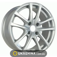 Литые диски WRC 559 W6 R14 PCD4x108 ET18 DIA65.1 silver