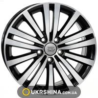 Литые диски WSP Italy Volkswagen (W462) Altair W7.5 R17 PCD5x112 ET47 DIA57.1 glossy black polished