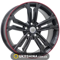 Литые диски WSP Italy Volkswagen (W471) Naxos W7.5 R18 PCD5x112 ET49 DIA57.1 anthracite lip red