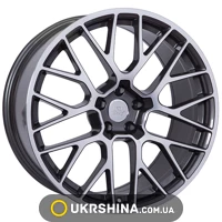 Литые диски WSP Italy Porsche (W1056) Fuji W9 R20 PCD5x112 ET26 DIA66.4 anthracite polished