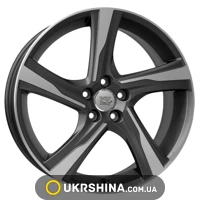 Литые диски WSP Italy Volvo (W1258) Napoli W7.5 R18 PCD5x108 ET52.5 DIA63.4 matt gun metal polished
