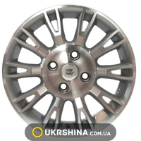 Литые диски WSP Italy Fiat (W150) Valencia W6.5 R16 PCD4x100 ET45 DIA56.6 silver polished
