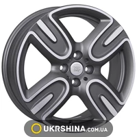 Литые диски WSP Italy Mini (W1655) Troia W7 R17 PCD4x100 ET48 DIA56.1 matt gun metal polished
