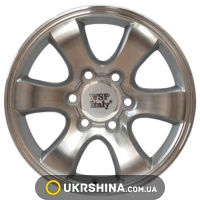 Литые диски WSP Italy Toyota (W1707) Yokohama Prado W7 R16 PCD6x139.7 ET10 DIA106.1 silver polished