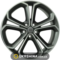 Литые диски WSP Italy Opel (W2510) Zefiro W7.5 R18 PCD5x115 ET41 DIA70.2 matt gun metal polished