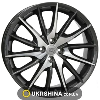 Литые диски WSP Italy Alfa Romeo (W254) Fire Mito W7 R17 PCD4x98 ET39 DIA58.1 anthracite polished