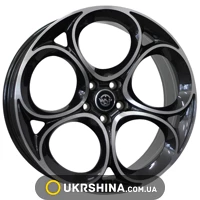 Литые диски WSP Italy Alfa Romeo (W262) Sankt Moritz W8.5 R20 PCD5x110 ET31 DIA65.1 glossy black polished