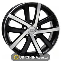 Литые диски WSP Italy Volkswagen (W460) Rheia W7.5 R17 PCD5x112 ET54 DIA57.1 dull black polished