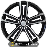 Литые диски WSP Italy Volkswagen (W471) Naxos W7.5 R18 PCD5x112 ET49 DIA57.1 glossy black polished