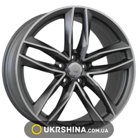 Литые диски WSP Italy Audi (W570) Penelope W9 R20 PCD5x112 ET37 DIA66.6 matt gun metal polished