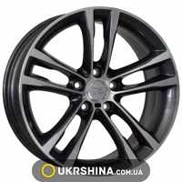 Литые диски WSP Italy BMW (W681) Achille W8 R17 PCD5x120 ET53 DIA72.6 glossy black
