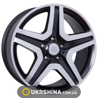 Литые диски WSP Italy Mercedes (W775) Miyagi W9.5 R20 PCD5x130 ET50 DIA84.1 dull black full polished