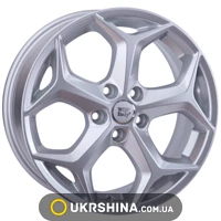 Литые диски WSP Italy Ford (W957) New Delhi W7 R17 PCD5x108 ET50 DIA63.4 silver shine