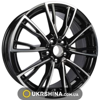 Литые диски WSP Italy KIA (WD006) Lugano W7 R17 PCD5x114.3 ET47 DIA67.1 glossy black polished