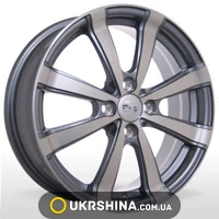 Литые диски Storm YQ-717 W6 R16 PCD4x100 ET52 DIA54.1 GP