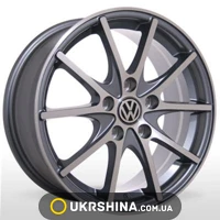 Литые диски Storm YQR-213 (VW.Skoda) W6.5 R15 PCD5x112 ET45 DIA57.1 GP
