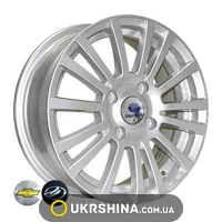 Литые диски Replica ZAZ (7379) Forza W6 R15 PCD4x114.3 ET44 DIA56.6 silver