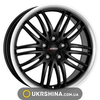 Литые диски Alutec Black Sun W8.5 R18 PCD5x120 ET35 DIA72.6 racing black lip polished