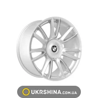 Литые диски Replica BMW (B482) W10 R20 PCD5x120 ET41 DIA72.6 silver