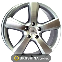 Литые диски WSP Italy Volkswagen (W451) Dhaka W8 R18 PCD5x120 ET57 DIA65.1 silver polished