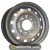 Стальные диски Евродиск 64G48L W6 R15 PCD5x139.7 ET48 DIA98.6 silver