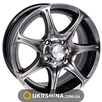 Литые диски Racing Wheels H-134 W6.5 R15 PCD5x114.3 ET45 DIA67.1 BK/FP
