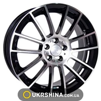 Литые диски Racing Wheels H-408 W6.5 R15 PCD5x112 ET38 DIA66.6 BK-F/P
