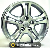 Литые диски WSP Italy Honda (W2403) Salerno W6.5 R16 PCD5x114.3 ET45 DIA64.1 silver polished