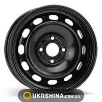Стальные диски ALST (KFZ) 7430 W6 R15 PCD4x108 ET37.5 DIA63.4 black