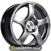 Литые диски Kyowa KR1030 W6.5 R15 PCD4x100 ET40 DIA73.1 BKF