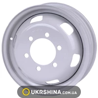 Стальные диски Кременчуг ГАЗ 3302 (Газель) W5.5 R16 PCD6x170 ET105 DIA130 белый