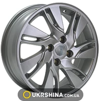 Литые диски Replay Toyota (TY194) W5.5 R15 PCD4x100 ET45 DIA54.1 silver