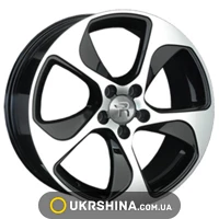 Литые диски Replay Volkswagen (VV186) W8 R18 PCD5x130 ET53 DIA71.6 BKF