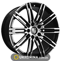 Литые диски Replica Porsche (PR876) W11 R20 PCD5x130 ET56 DIA71.6 BKF