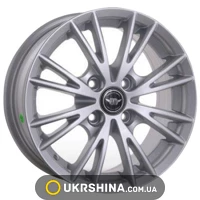 Литые диски Storm Vento-573 W5.5 R13 PCD4x100 ET38 DIA67.1 silver