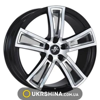 Литые диски Fondmetal Tech 6 W8 R18 PCD5x120 ET40 DIA72.6 shiny silver naked