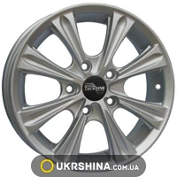 Литые диски Tech Line TL526 W5.5 R15 PCD4x100 ET45 DIA60.1 S