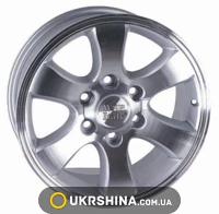 Литые диски WSP Italy Toyota (W1707) Yokohama Prado W9.5 R20 PCD6x139.7 ET30 DIA106.1 silver polished